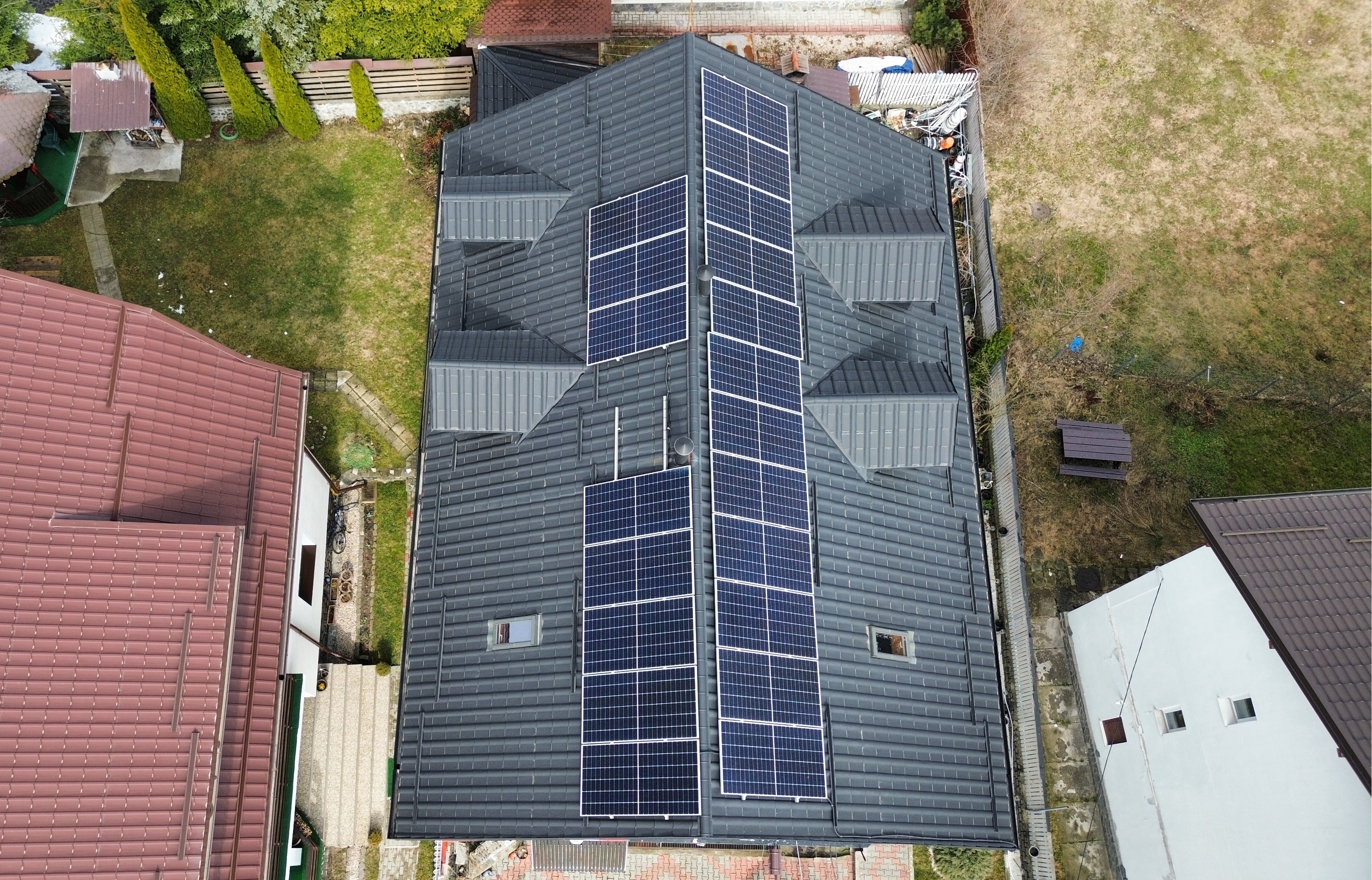 panouri solare sistem